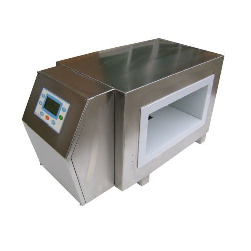 Detector de metal tipo túnel con sistema de control 